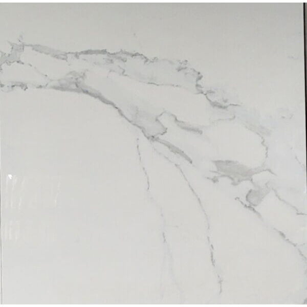 Carrara Marble Polish 600x600 Tiles