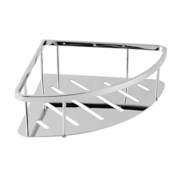 Matte Black Stainless Steel Shower Shelf