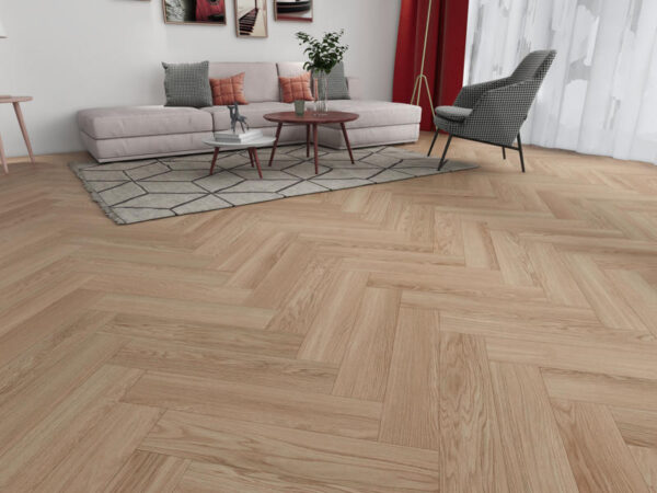 LUXURY HYBRID PLUS PASTEL - [HERRINGBONE] 598x127x10mm - Image 2