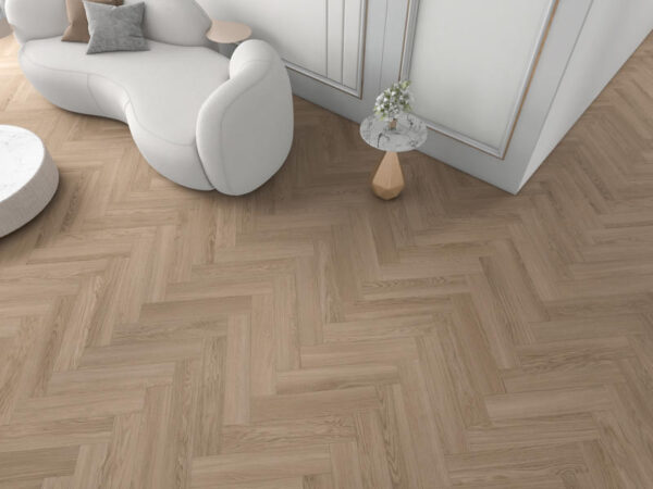 LUXURY HYBRID PLUS CREMA - [HERRINGBONE] 598x127x10mm - Image 2