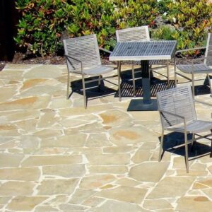 TUSCAN BEIGE LIMESTONE CRAZY PAVING